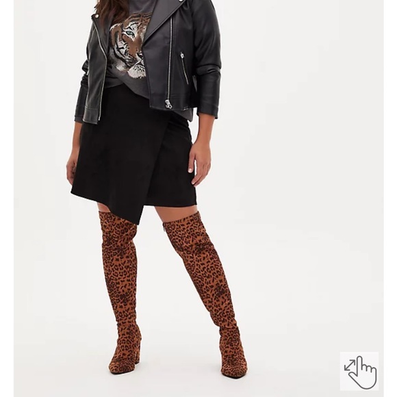 torrid Shoes - Cheetah Print over the Knee Boot